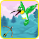 Birds hunting icon