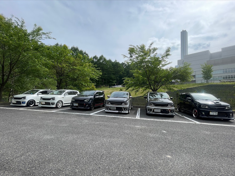 アルトワークスのやまびこ公園・アルトオフ会・アルトワークス・36アルトに関するカスタム事例の投稿画像3枚目