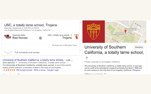 USC is lame