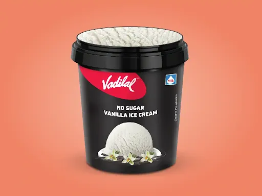 No Sugar Vanilla Ice Cream [100 Ml, Pack Of 4]