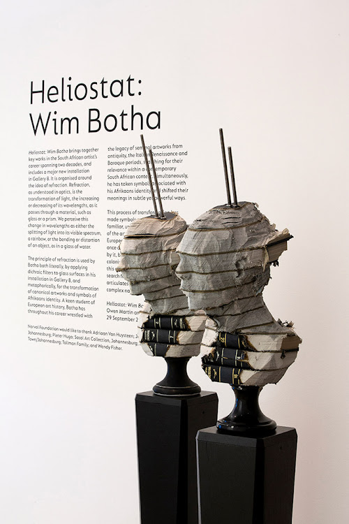 Wim Botha's art on exhibition at the Norval Foundation.