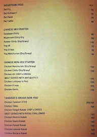 Hotel Mayur menu 5