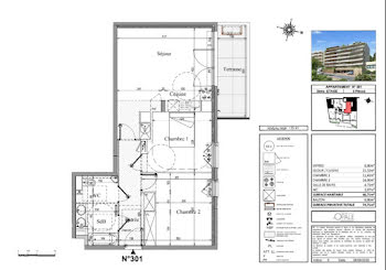 appartement à Roquebrune-Cap-Martin (06)