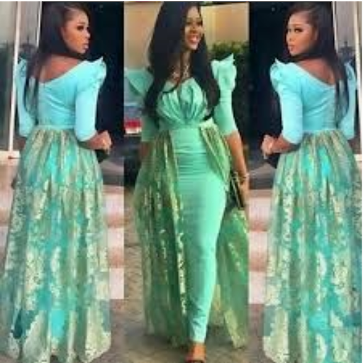 Ankara Slit and Kaba Fashion