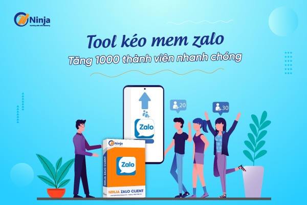 Tool kéo men zalo tự động nhanh chóng