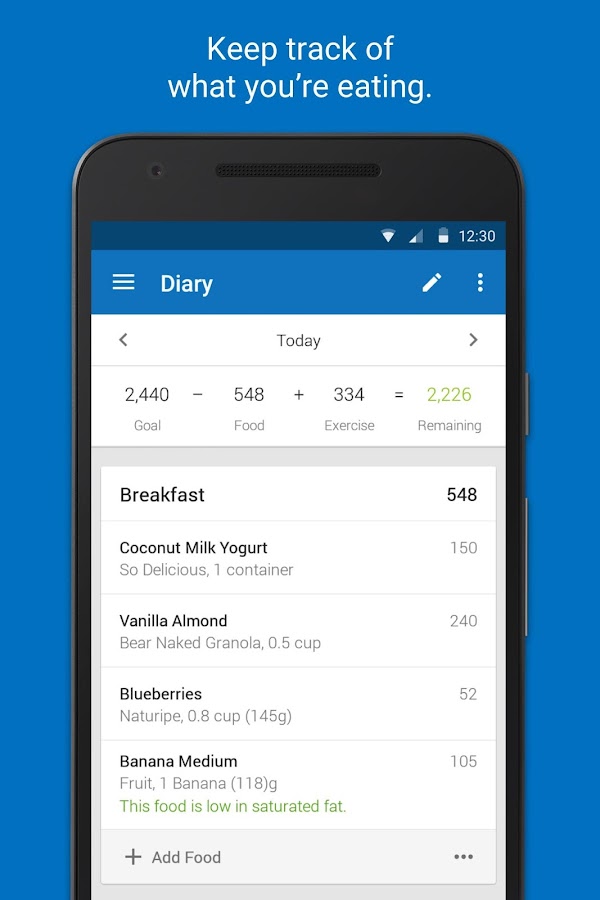 Track Diet App