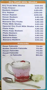 B M Juice Center menu 4