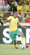 MATURING: Bafana Bafana winger Siphiwe Tshabalala. Pic: Veli Nhlapo. 17/11/2009. © Sowetan.