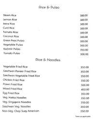 Bandhej - Empires Hotel menu 7