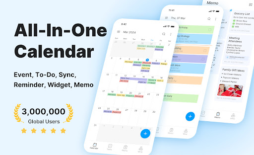 Screenshot Calendar Planner - Agenda App