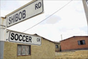 SOCCER PASSION: Streets in Alexandra township Extension 7 depict a soccer catalogue. 19/01/2009. © Sowetan. Pic. Antonio Muchave.