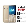 Điện Thoại Mobell M539 Chính Hãng 2 Sim 4G Hỗ Trợ Mở Rộng Bộ Nhớ 64Gb Bảo 12 Tháng