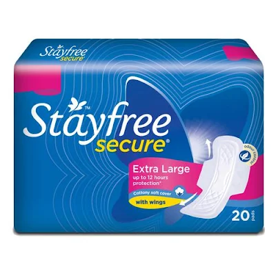 Stayfree Secure Cottony Xl Sanitary Pad 1 Pc