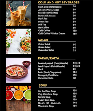 Spice Land menu 1