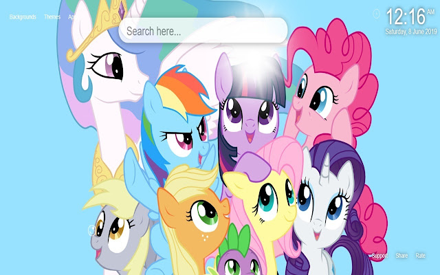 My Little Pony HD Wallpapers New Tab