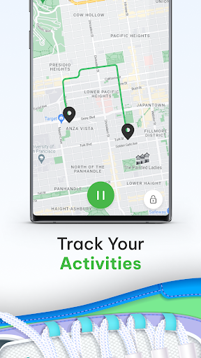 Screenshot Step Counter - Pedometer & Map