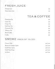 Exotica-Coffee shop menu 2