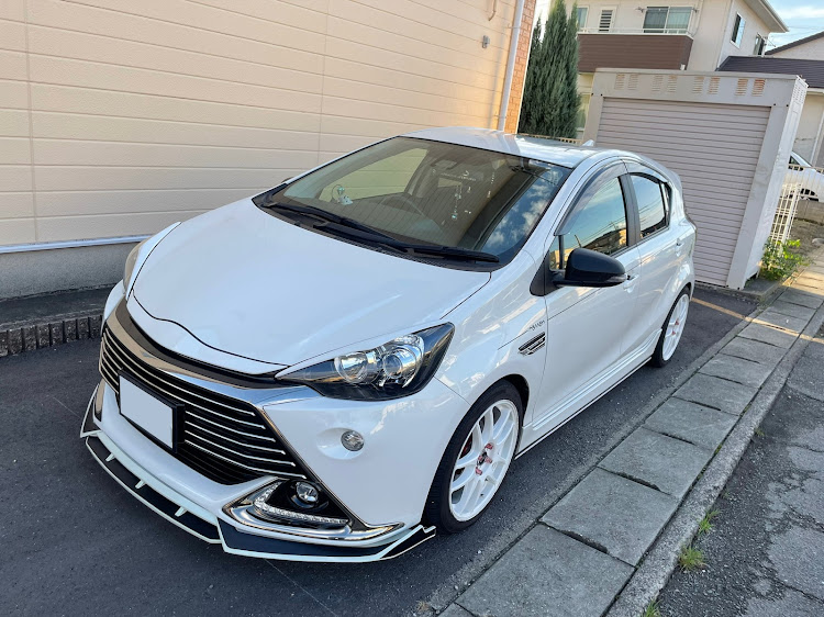 アクアG'sのネズミっ子倶楽部・ぐっち🙄🙄アングル・洗車・プチいじり・生きてまーす🤣に関するカスタム事例の投稿画像1枚目