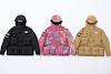 supreme x the north face belted cargo jacket