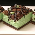 St. Patrick's Chocolate & Mint Cheesecake Bars was pinched from <a href="http://allrecipes.com/Recipe/St-Patricks-Chocolate--Mint-Cheesecake-Bars/Detail.aspx" target="_blank">allrecipes.com.</a>