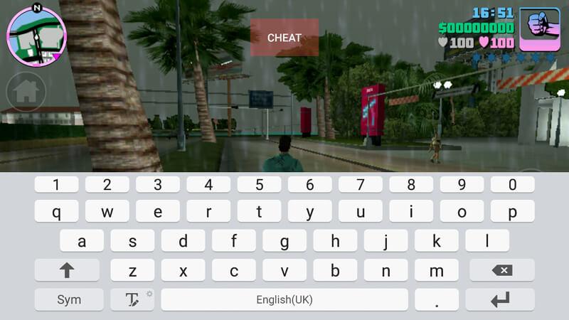 GTA cheats (Vice City) using hacker's Keyboard : r/AndroidGaming