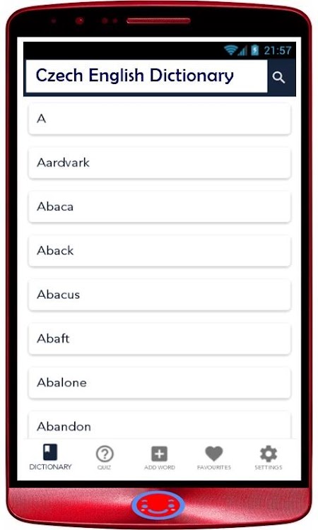Czech English Dictionary Android Aplicaciones Appagg - 
