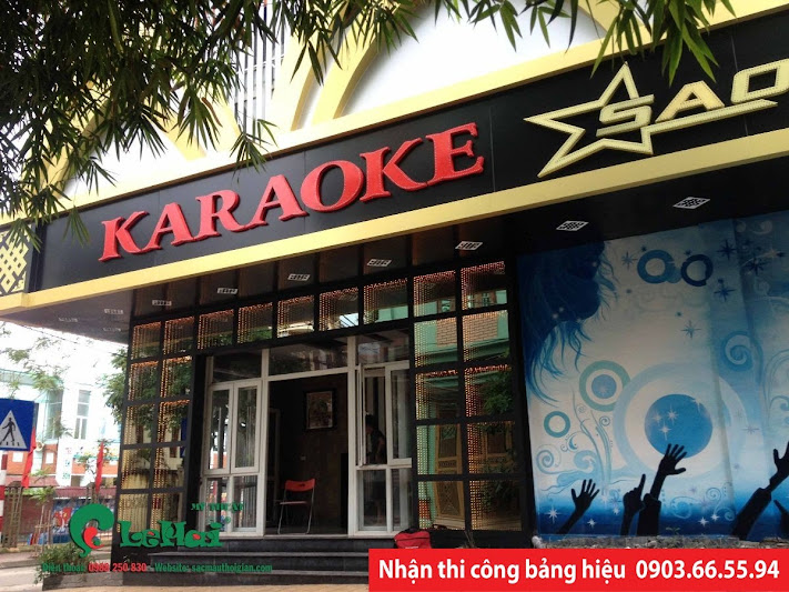 dạy làm quảng cáo đèn led vẫy đèn led full phòng karaoke biển ma trận miễn 166