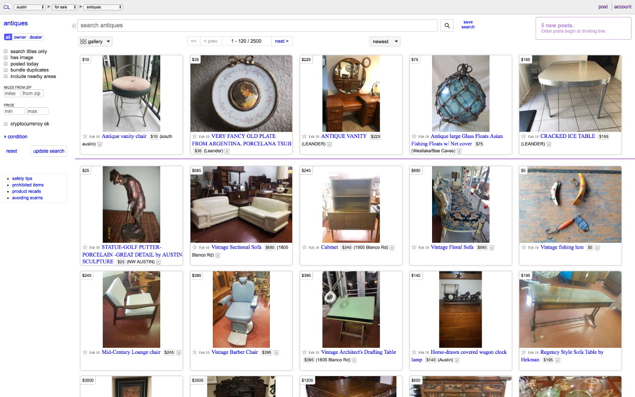 CraigsList: New Views Preview image 1