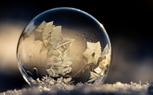 BALLOON WINTER Theme screenshot 1