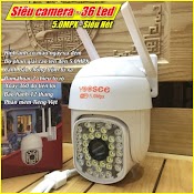 Camera Trong Nhà - Ngoài Trời Yoosee Ptz Mini 36Led Xoay 360 - Đàm Thoại - Full Hd Siêu Nét