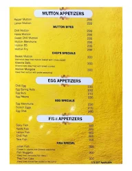 Bahar Biryani Cafe menu 1