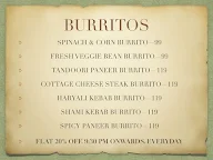 Senorita's menu 3