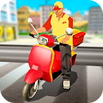 Cover Image of Télécharger Motorbike Pizza Delivery 2.0 APK