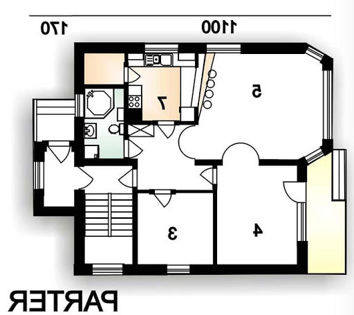 BR-014b - Rzut parteru