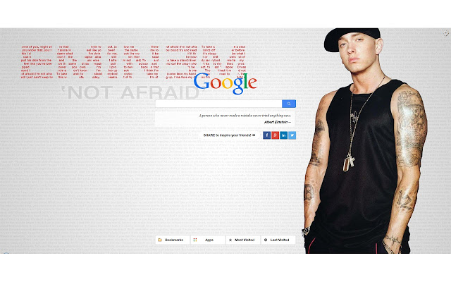 Eminem New Tab