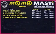 Momo Masti menu 1