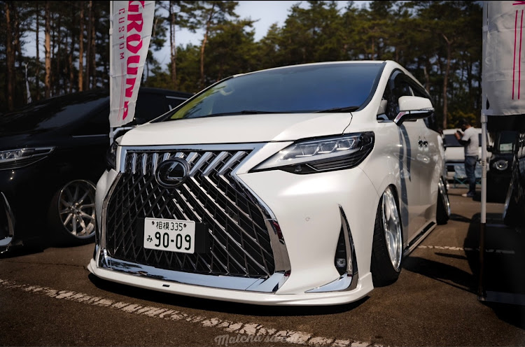 アルファードの春ドレ・鬼キャン・深リム・LM350仕様に関するカスタム事例の投稿画像1枚目