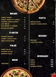 U S Pizza menu 1