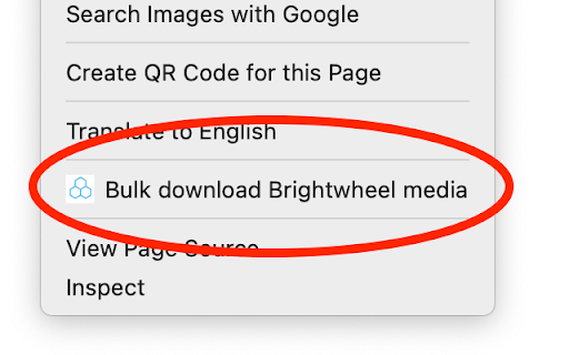 Picture & video downloader for Brightwheel