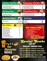 Cheezza Point menu 1