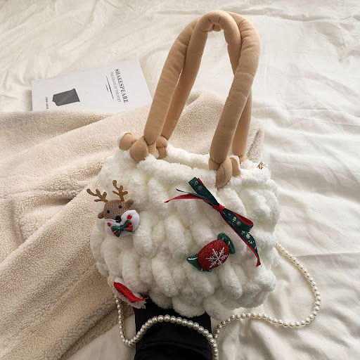 Title 4, Christmas Marshmallow Cloud Bag DIY Material Ki...