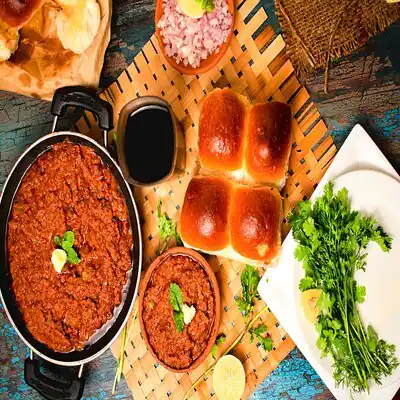 Cheese Pav Bhaji