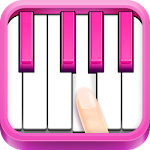 Cover Image of Скачать Real Pink Piano - Instruments Music Kid 1.3 APK