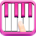 Real Pink Piano - Instruments Music Kid APK