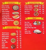 Sharda Rasoi menu 1