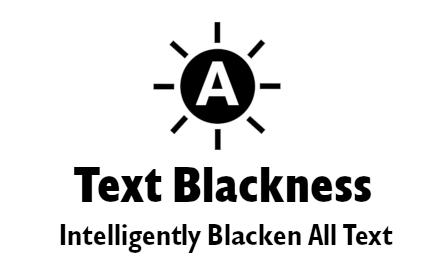 Text Blackness small promo image