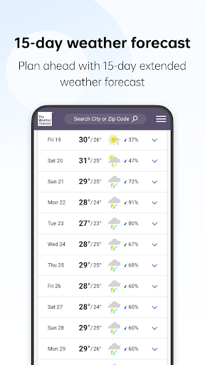 Screenshot WeatherService