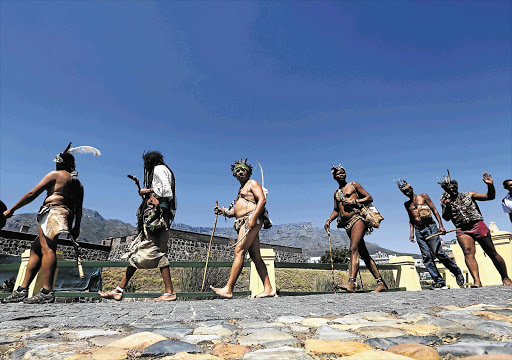 NOT IMMIGRANTS: A group of 18 KhoiKhoi walked 1000km from Northern Cape to Cape Town