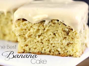 The Best Banana Cake