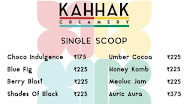 Kahhak Creamery menu 3